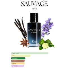 Dior Sauvage Perfume Eau de Parfum for Men Fresh & Long Lasting Fragrance